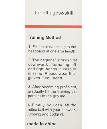 Portzon Boxing Reflex Ball with Headband | 2 Difficulty Levels | Improve Reaction, Agility, and Hand-Eye Coordination | Punching Speed and Fight Skill Training - Buy Online on GoSupps.com