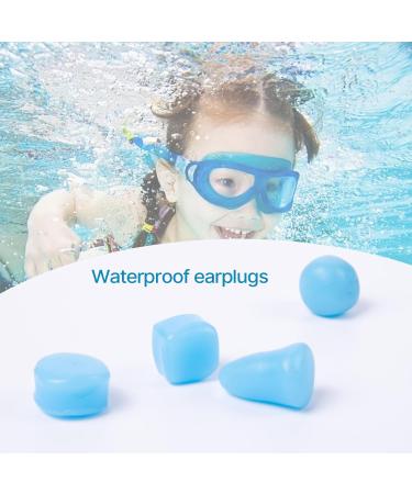 WDNIGLP 12Pcs Earplugs for Sleeping Noise Cancelling Reusable Silicone Ear Plugs Surfings Earplugs Suitable for Swimming Travel - Buy Online on GoSupps.com