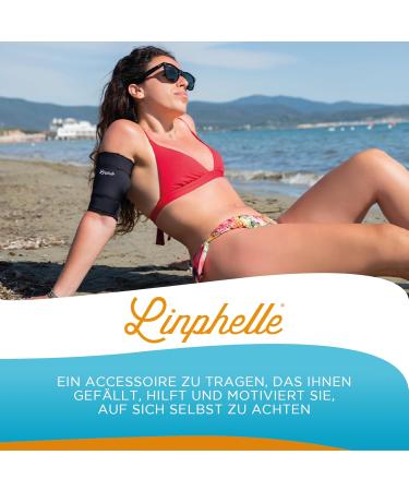 Linphelle PICC Line Cover - Waterproof Neoprene Protection for Shower & Glucose Measurements | Size M - Perfect for PICC & Catheter Care - Buy Online on GoSupps.com