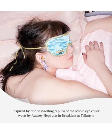 Shop Utopiat Audrey Hepburn Style Silk Sleep Mask & Ear Plugs Set - Cute Eye Mask & Earplugs for Women | International Shipping Available - Buy Online on GoSupps.com