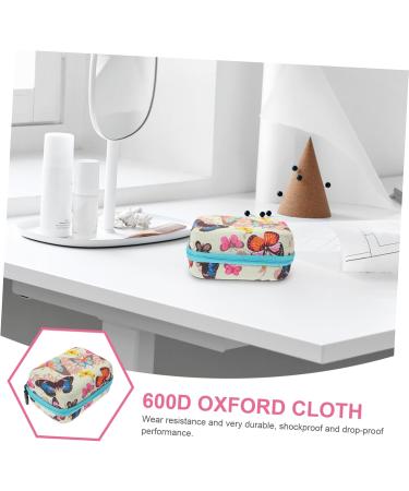 Minkissy Essential Oils Storage Bag - Travel Organizer for Bottles | 600D Oxford Fabric | Portable Blue Wallet (17x12x7cm) - Buy Online on GoSupps.com