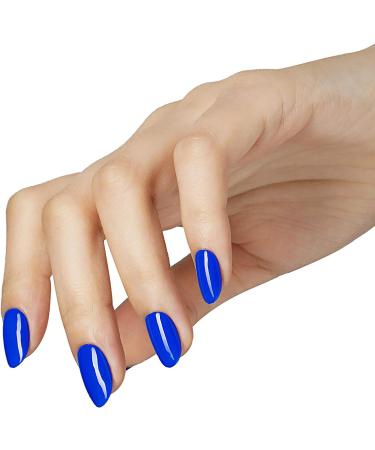 Bluesky Gel Nail Polish Royal Blue CS23 Dark Blue Navy Long Lasting Chip Resistant 10 ml (Requires Drying Under UV LED Lamp) Dark Blue 10 ml (Pack of 1) - Buy Online on GoSupps.com