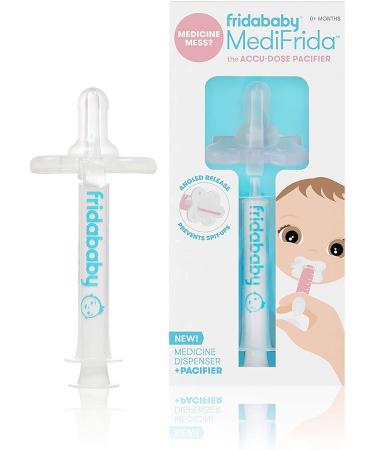 MediFrida Accu-Dose Pacifier Medicine Dispenser + NoseFrida Snotsucker Combo - Frida Baby - Buy Online on GoSupps.com