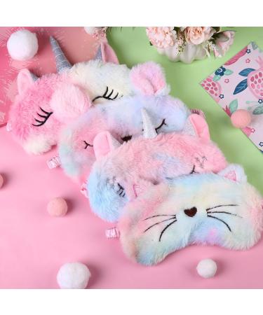 Firtink Sleep Masks for Kids - 4 Piece Unicorn & Funny Sleep Mask Set for Girls & Boys | Perfect for Sleeping Travel & Pajama Parties - Buy Online on GoSupps.com