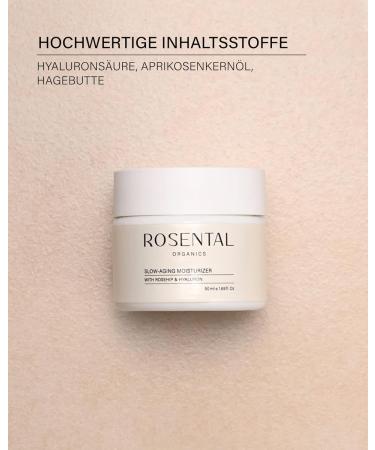 ROSENTAL Organics Slow-Aging Moisturiser | Anti-Ageing Moisturiser - Buy Online on GoSupps.com