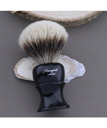 Haryali London Razor Set | Double Edge Razor Plane & Shaving Brush Gift Set - Black Shaving Rack Included | International Shipping Available - Buy Online on GoSupps.com