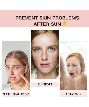 Face Sun Cream SPF 50 Moisturiser Face Sunscreen Invisible Fluid Suncream PA +++ Highly Water & Sweat Resistant Long Lasting UVA & UVB Protection For Up To 12.5 H Sunscreen For Acne Prone Skin - Buy Online on GoSupps.com