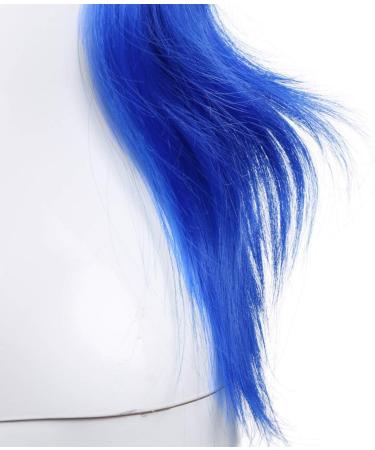 Tlily 80Cm Anime Wig play Role Playing Color Harajuku Style 80Cm Long Straight Hair Props Bar Diy Wear Light Blue - Buy Online on GoSupps.com
