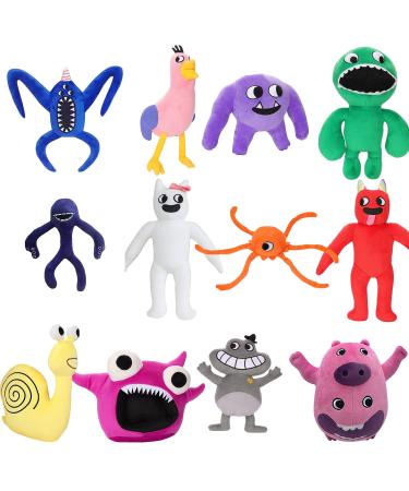 NILUTO 12pcs Banban Plush Ban 2 Plush Pinky Stewie Scout Lenny Sheriff Jeff Zephyr Snail Opila Bird Banban 2 Plush Set