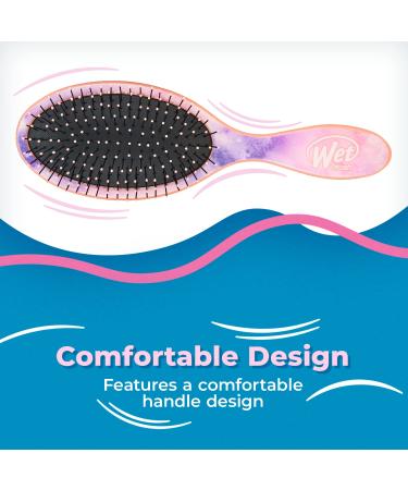 Wet Brush Original Detangler Brush - Color Wash Watermark - Ultra-Soft IntelliFlex Bristles - Pain-Free Hair Comb for All Hair Types - Buy Online on GoSupps.com