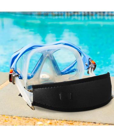 Neoprene Mask Strap Cover - Set of 2 | Soft Non-Slip Dive and Snorkel Mask Slap Cover for Water Sports - Buy Online on GoSupps.com