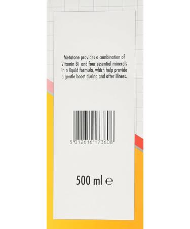 Metatone Tonic 500ml Original Flavor - Boost Energy & Vitality - Buy Online on GoSupps.com