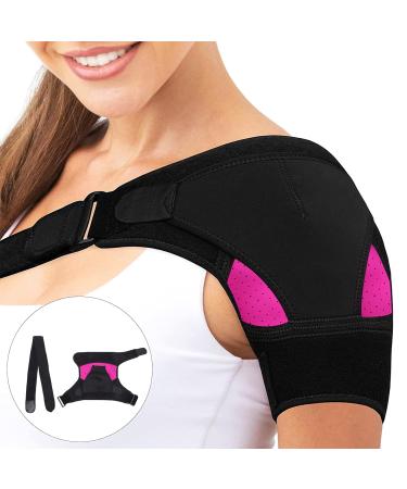 BESPORTBLE Adjustable Neoprene Shoulder Brace Sleeve | Breathable Shoulder Support & Stability Gear for Pain Relief - Buy Online on GoSupps.com