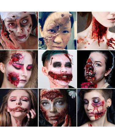 Afflano Halloween Makeup Set - Scar Wax Fake Molding Wound Skin Wax for Special Effects Cosplay - Includes Spatula, 2 Kits - Perfect for Festival, Stage, Zombie Theatrical, Burn SFX Makeup - Buy Online on GoSupps.com