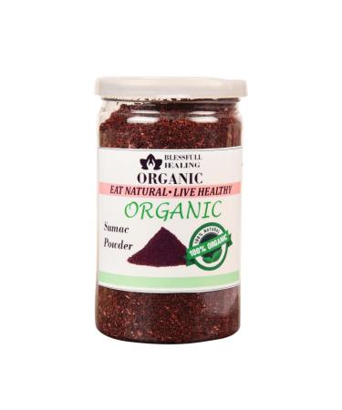 Blessfull Healing Organic Sumac Powder 200 Gram (Packing May Vary) 200 Gram 7.05 oz