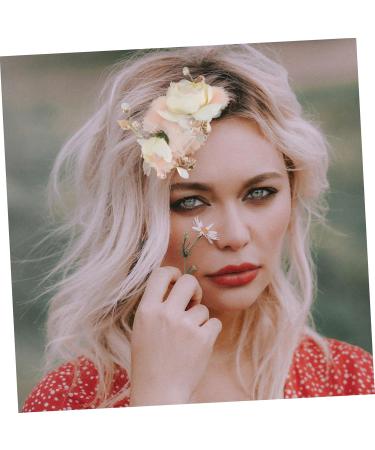 FRCOLOR Engagement Party Headband Side Hair Comb Bridal Floral Hair Comb Wedding Bridal Comb Rose Hair Comb Bridal Pearl Hair Comb Happy New Year Headband Wedding Tiara Miss Shell Decorate medium Pink - Buy Online on GoSupps.com