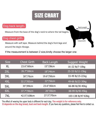 Bt B r Big Dog Clothing | Elastic Pet Onesie for Joint Protection | Anti-Hair & Licking Wound Protection Pajamas for Medium & Large Dogs - XXXL Gray Panda - Buy Online on GoSupps.com