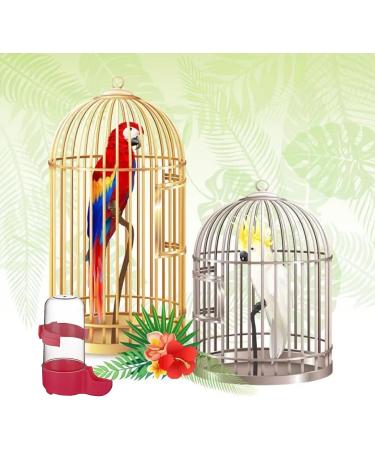 MEISH 3pcs Automatic Bird Feeders Bird Water Dispenser Automatic Bird Water Bottle Food Feeder for Parrots Budgie - Buy Online on GoSupps.com