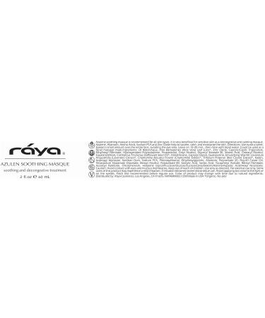 Raya Azulen Soothing Masque | Calming Facial Treatment for Sensitive Skin | Tones & Refines Complexion | Azulene & Aloe Vera - Buy Online on GoSupps.com