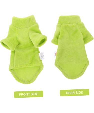 Yardwe Warm Pullover for Pets - Cozy Cat & Puppy Outfits | Sphynx Sweater & Kitten Sweater | Autumn & Winter Clothing | Light Green (37x34x34cm) - Buy Online on GoSupps.com