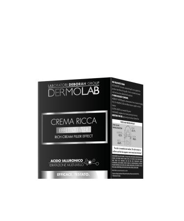 Dermolab - Women's Anti-Wrinkle Face Cream with Hyaluronic Acid and Niacinamide Filler Effect for smoother plumper skin from the first application 50 ml