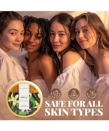 Princess Belle Vanilla Body Butter - Nourishing Vanilla Lotion & Moisturizer for Dry Skin | Shea Butter Body Care for Women - Buy Online on GoSupps.com
