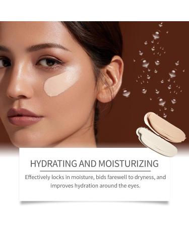  homomdy Set of 2 eye color correcting creams - Eye color correction against dark circles - Long-lasting natural coverage - Anti-aging moisturizing eye cream - Brightening cream - Buy Online on GoSupps.com