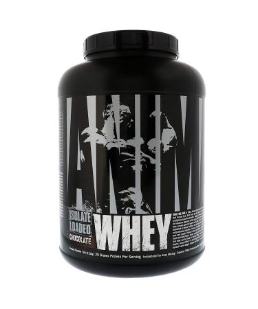 Universal Nutrition Animal Whey Isolate Loaded Chocolate 5 lb (2.3 kg)
