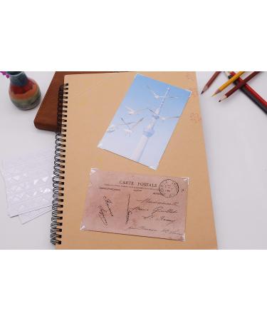 2040 Self Adhesive Clear Photo Corners for Scrapbooking - Metal Book Corners, 20 Sheets, 2040 Stickers - Buy Online on GoSupps.com