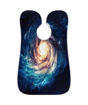Galaxy Beard Bib Apron - Non-Stick Waterproof Beard Hair Catcher with Suction Cups | Ideal Grooming Gift for Men - Buy Online on GoSupps.com