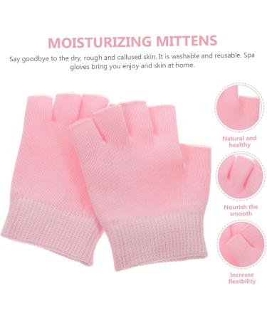 Beavorty 1 Pair Fingerless moisturizing Gloves Cotton Hand Gloves moisturizing Mositurizing Mitten Hydrating Gloves Gel Gloves Moisturizing Gloves Gel Mitten Mittens Hand Torn Cotton Gloves - Buy Online on GoSupps.com
