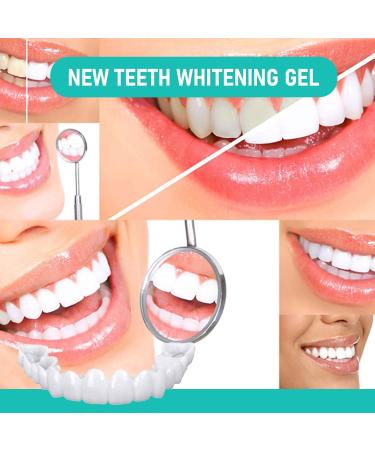 Wrong Teeth Tooth Whitening Set - 2 Pairs Cosmetic Veneers for Instant Smile Makeover | Fake Teeth for Men & Women - Buy Online on GoSupps.com