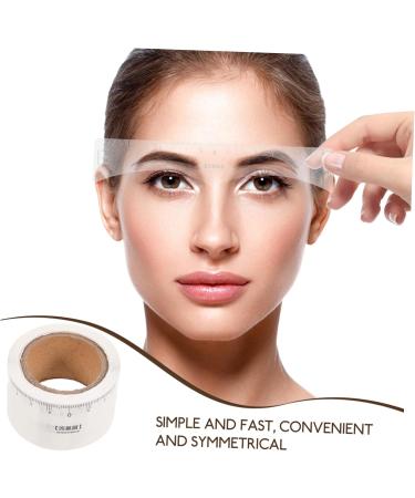  LALAFINA LALAFINA 1 Roll Tattoo Eyebrow Measuring Ruler Eyebrow Guide Ruler Adhesive Eyebrow Tattoo Ruler Eyebrow Tattoo Ruler Kit Mould Eyebrow Shape PVC Drawing Pen - Buy Online on GoSupps.com