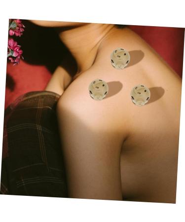 Homsfou Moxibustion Patch Set | Chinese Moxa Massager for Handbags | Portable Body Massage Device | AI ZHU Tools | 5.5x5.5cm - Buy Online on GoSupps.com