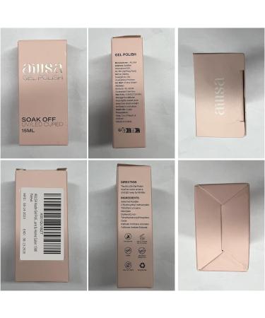 AILLSA Nude Gel Polish - Light Rose Pink Skin Color Sheer Nail Polish 15ml - Buy Online on GoSupps.com