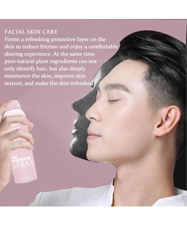 Hair Identifier Spray for Face Shaving Hair Identifier Spray for Face Dermaplaning White Shaving Spray with Shaver Moisturizing And Skin Care Dermaplaner Set for All Skin Types (2pcs) - Buy Online on GoSupps.com