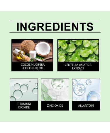 Centella Sunscreen Sun Cream SPF 50 Centella Face Sunscreen SPF Moisturiser Natural Sunscreen Factor 50 Sun Cream Suncream for All Skin Types Refreshing Hydrating & Soothing - Buy Online on GoSupps.com