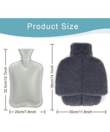 Buy 2L Hot Water Bag Slippers - Washable Heated Foot Warmers & Rubber Thermos | International Shipping Available - Buy Online on GoSupps.com