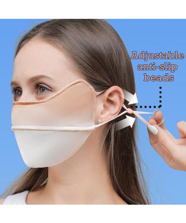 CCAIPU 2Pcs Face Mask for Sun Protection Reusable Washable Breathable Face Mask UV Protection Face Cover Motorcycle Cycling Sport Mask for Outdoor C-Blue/Pink/Purple - Buy Online on GoSupps.com