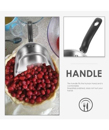 Fireplace Countertop Dustpan Stainless Steel Mini Cleaning Dustpan Gardening Handheld Ice Metal Food Candy Dry Goods Scoop Metal Dustpan Metal Dustpan - Buy Online on GoSupps.com