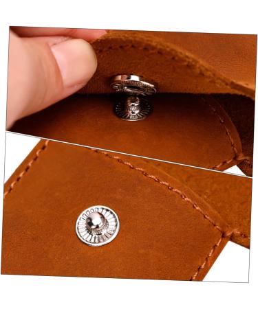 Beavorty 10 PTH Leather Razor Case - Stylish Storage for Men's Baldness Razors & Accessories | Portable Handbag Solution - Buy Online on GoSupps.com