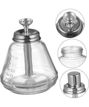 BIUDECO Glass Bottle Empty Bottle Press Bottle Nail Polish Remover Pump Bottle Empty Bottle Pump Bottle - Buy Online on GoSupps.com