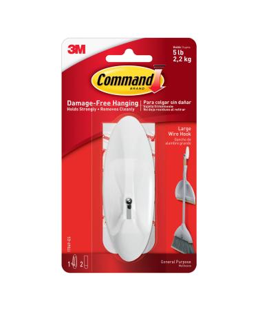 Command Strips 17069 Large Command Wire Hook