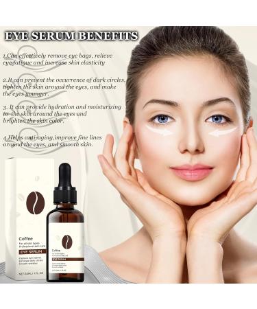 Meanju Eye cream for wrinkles and dark circles with hyaluronic acid antiaging eye care serum for men and women eye cream for dark circles and puffiness - Buy Online on GoSupps.com