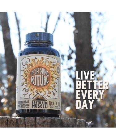 Earth Fed Muscle Morning Ritual Multivitamin for Women Supports General Health & Wellness - Multivitamin with Iron for Immune & Heart Support Daily Vitamin for Women - 30 Day Supply 60 Capsules - Buy Online on GoSupps.com