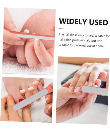 FRCOLOR Stainless Steel Nail File Nail File Strip Fingernail File Nail Files Tools Nail Polish File Metal Nail File Board Nail Art Tools Nail Trimming Tools Abs Manicure Tools Care - Buy Online on GoSupps.com