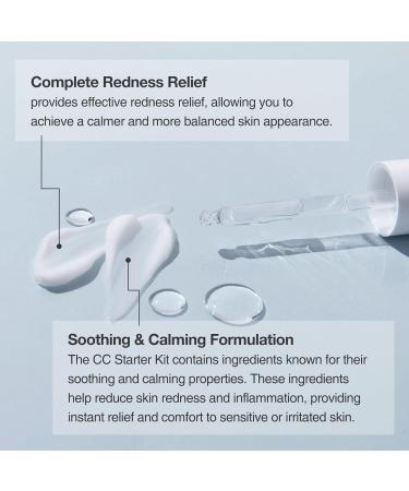 Skin Balancing Toner Couperose Fluid & Cream | CC Starter Kit - Perfect for Sensitive Skin - Buy Online on GoSupps.com