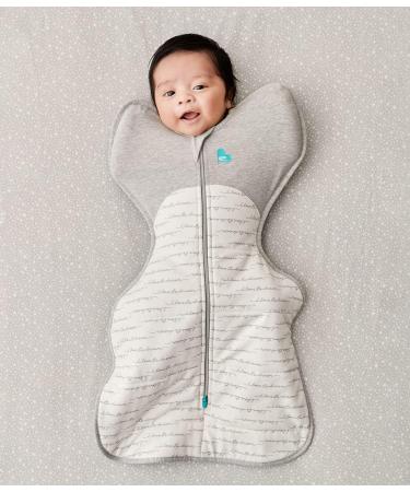 Love To Dream Swaddle UP Baby Sleeping Bag - Self-Soothing Swaddle for Newborns | Snug Fit, Improved Sleep, Calming Startle Reflex | Newborn Essentials for Baby | Medium White 6-8.5kg - Buy Online on GoSupps.com