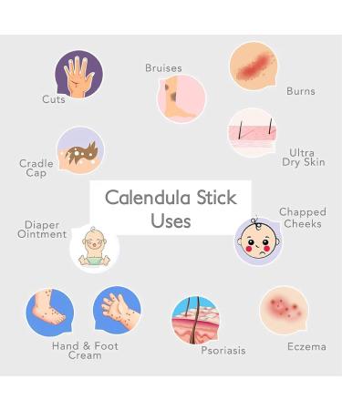 Green + Lovely Calendula Skin Stick Organic Lotion Sticks Moisturizing Balm Ointment Salve Multipurpose Hand Cream Body Bar 0.5 oz. Island Coconut (2 Tube Set) Island Coconut 0.03 Ounce (Pack of 2) - Buy Online on GoSupps.com