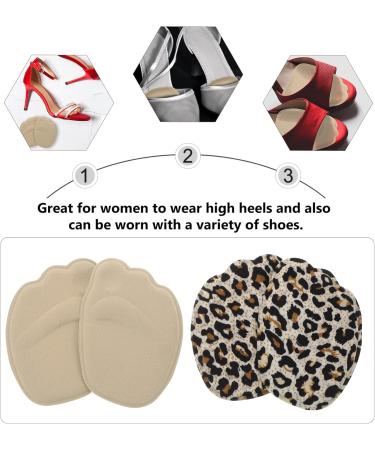 COHEALI 6 Pairs High Heel Gel Pads - Forefoot Cushions for Women | Premium Comfort Insole Pads for High Heels - Buy Online on GoSupps.com